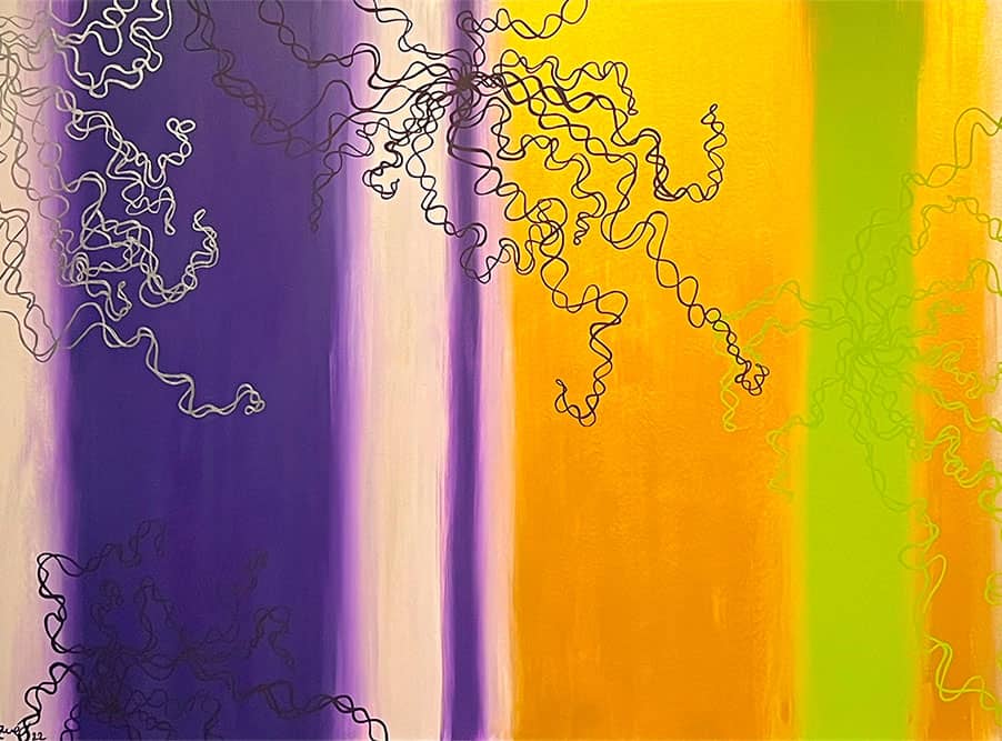 Work of the modern art artist Sierra Nevada santa marta BOLD