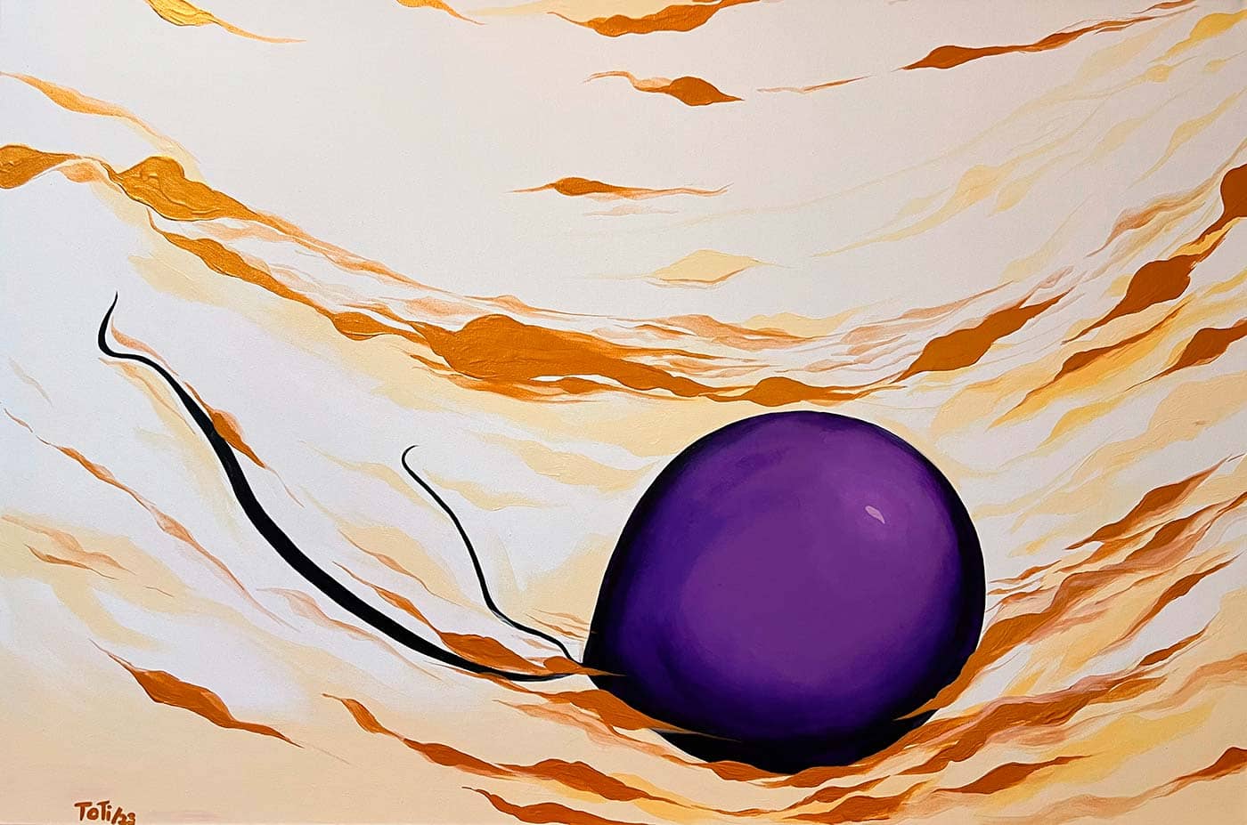 AImage acrilic on Canvas "surrender" Gr AImage acrilic on Canvas "surrender" Gr