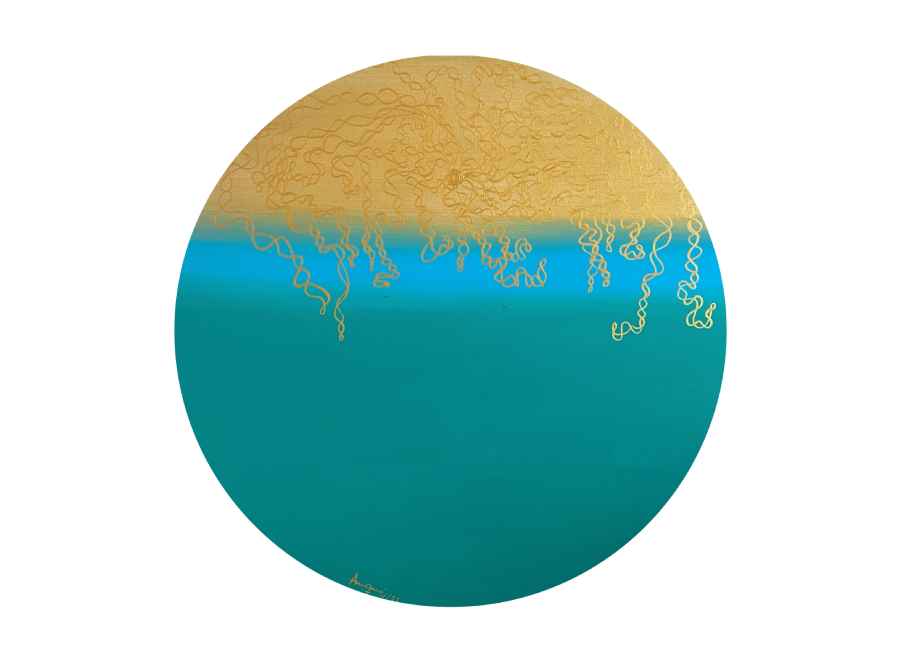 Cinto painting by Rosana Auqué