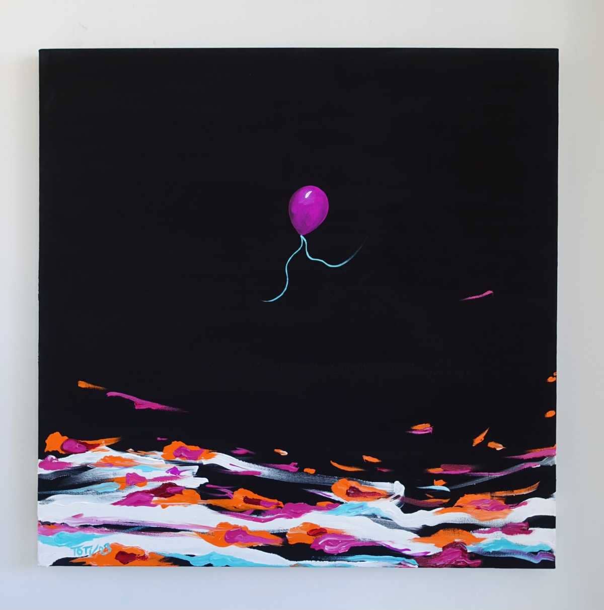 Vanta-Black-a-Deep-Exploration-of-Darkness Vanta-Black painting by Rosana Auqué – contemporary art