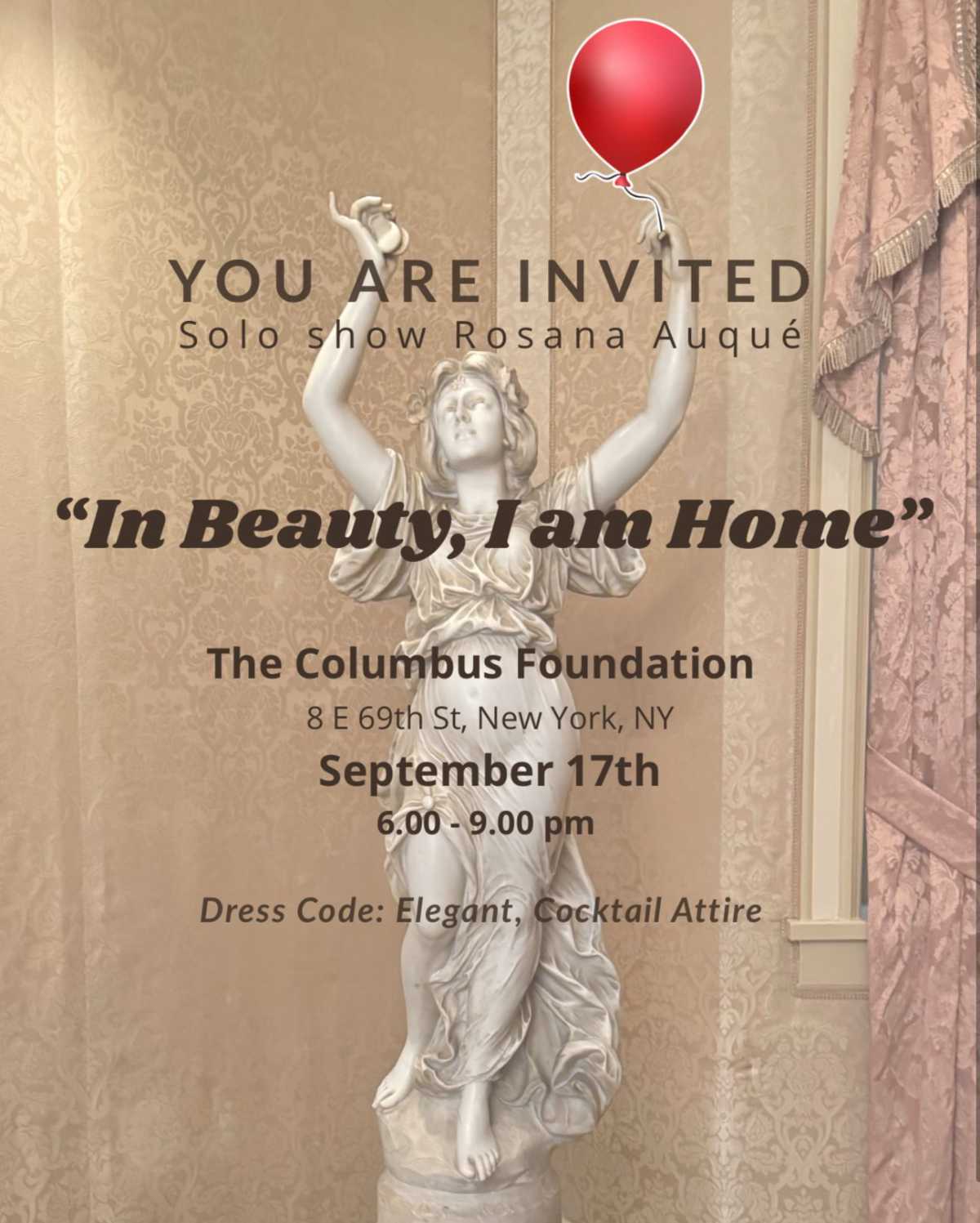 best exhibits in nyc right now – In Beauty, I am Home – Rosana Auqué