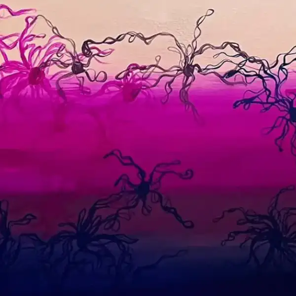 connecti-rosana-auque-connection-collection-relational-energy Connecti by Rosana Auqué from the Connection Collection, exploring relational energy and continuity through interconnected abstract forms