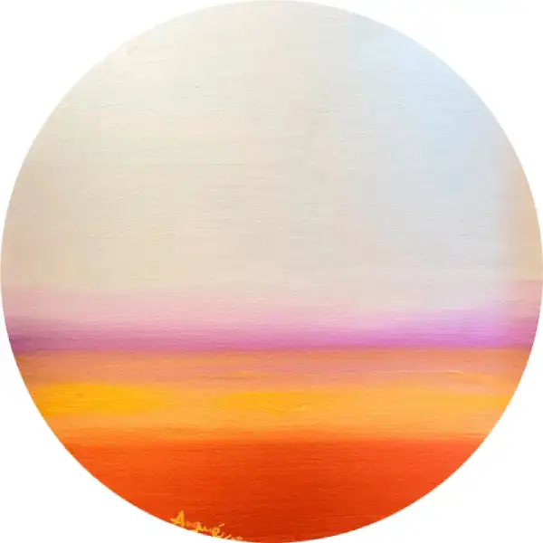 Grace painting by Rosana Auqué from the FUN exhibition in Milan Italy